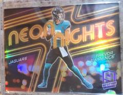 Trevor Lawrence Football Cards 2022 Panini Spectra Neon Nights Prices