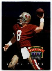 Steve Young #7 Football Cards 1996 Playoff Absolute Prices