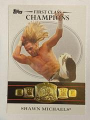 Shawn Michaels #6 Wrestling Cards 2012 Topps WWE First Class Champions Prices