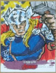 John Watkins-Chow Marvel 2022 Ultra Avengers Sketch Prices