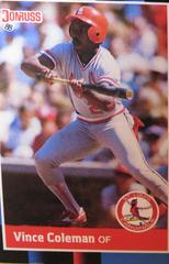 Vince Coleman Baseball Cards 1988 Donruss Prices