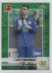Koen Casteels [Green Wave Refractor] #96 Soccer Cards 2020 Topps Chrome Bundesliga Prices