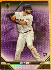 Joey Bart [Amethyst] #8 Baseball Cards 2021 Topps Triple Threads Prices