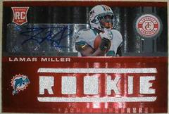 Lamar Miller [Signed Jersey] #219 Football Cards 2012 Panini Totally Certified Prices