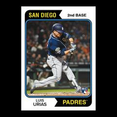 Luis Urias #101 Baseball Cards 2019 Topps Throwback Thursday Prices