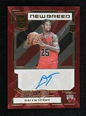 Dalen Terry [Red] #NB-DLT Basketball Cards 2022 Panini Donruss Elite New Breed Autographs Prices
