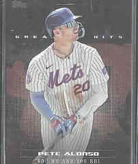 Pete Alonso [Black] #23GH-21 Baseball Cards 2024 Topps Greatest Hits Prices