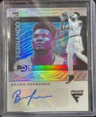 Bruno Fernando [Silver] #FR-BRF Basketball Cards 2019 Panini Chronicles Flux Rookie Autographs Prices
