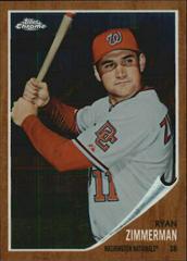 Ryan Zimmerman #C154 Baseball Cards 2011 Topps Heritage Chrome Prices
