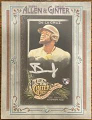 Bryan De La Cruz [X Silver Frame] #MA-BDC Baseball Cards 2022 Topps Allen & Ginter Mini Autographs Prices