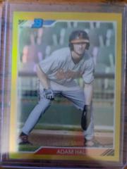 Adam Hall [Gold Refractor] #AH Baseball Cards 2020 Bowman Heritage Chrome Prospects Prices