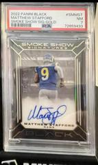Matthew Stafford [Gold] #SM-MST Football Cards 2022 Panini Black Smoke Show Signatures Prices