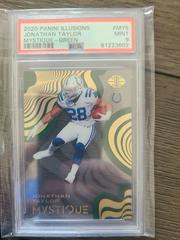 Jonathan Taylor [Green] #MY5 Football Cards 2020 Panini Illusions Mystique Prices