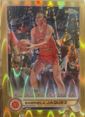 Gabriela Jaquez [Gold RayWave] #44 Basketball Cards 2022 Topps Chrome McDonald's All-American Prices