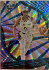 Allisha Gray [Sunburst] #49 Basketball Cards 2022 Panini Revolution WNBA Prices