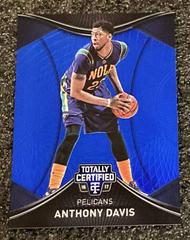 Anthony Davis [Blue] Basketball Cards 2016 Panini Totally Certified Prices