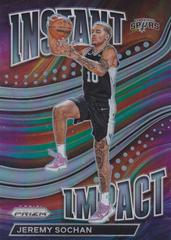 Jeremy Sochan [Silver] #24 Basketball Cards 2022 Panini Prizm Instant Impact Prices