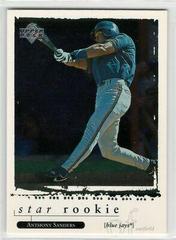 Anthony Sanders #553 Baseball Cards 1998 Upper Deck Prices