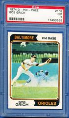 Bob Grich #109 Baseball Cards 1974 O Pee Chee Prices