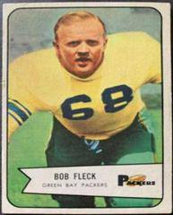Bob Fleck Football Cards 1954 Bowman Prices