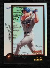 Mike Piazza [Refractor] Baseball Cards 1998 Bowman Chrome International Prices