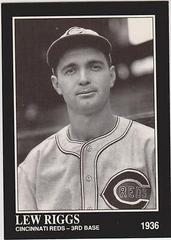 Lew Riggs #567 Baseball Cards 1992 Conlon Collection Prices