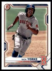 Nick Yorke [Red] #BP-114 Baseball Cards 2021 Bowman Paper Prospects Prices