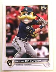 Bernie Brewer [SSSP Variation] Baseball Cards 2022 Topps Update Prices