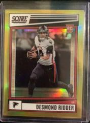 Desmond Ridder [Gold Zone] #SP-303 Football Cards 2022 Panini Chronicles Score Premium Rookies Prices