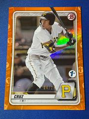 Oneil Cruz [Orange Foil] Baseball Cards 2020 Bowman 1st Edition Prices
