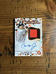 Cal Ripken Jr. [Orange] #DPAR-CR Baseball Cards 2023 Topps Pristine Popular Demand Autograph Relic Prices