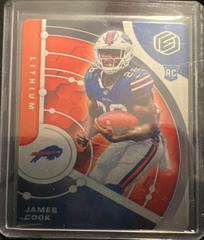James Cook [Lithium] #91 Football Cards 2022 Panini Elements Prices