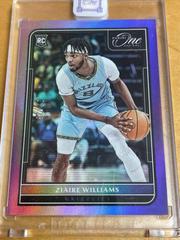 Ziaire Williams [Purple] #103 Basketball Cards 2021 Panini One and One Prices