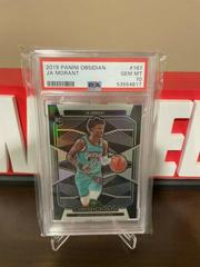 Ja Morant #167 Basketball Cards 2019 Panini Obsidian Prices