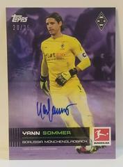 Yann Sommer Soccer Cards 2021 Topps Bundesliga Autographs Prices