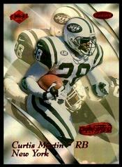 Curtis Martin [HoloSilver] #130 Football Cards 1999 Collector's Edge Masters Prices