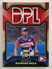 Raymond Mola [Emerald] Baseball Cards 2022 Panini Elite Extra Edition DPL Materials Prices