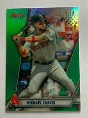 Michael Chavis [Green Refractor] Baseball Cards 2019 Bowman's Best Prices