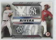 Mariano Rivera, Mariano Rivera III Baseball Cards 2016 Bowman Family Tree Prices