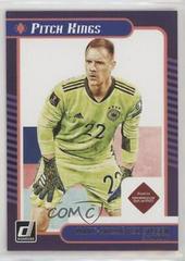 Marc-André Ter Stegen Soccer Cards 2021 Panini Donruss Road to Qatar Pitch Kings Prices