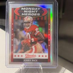 Jerry Rice [Silver] #MN-4 Football Cards 2022 Panini Classics Monday Night Heroes Prices