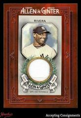 Mariano Rivera #MFR-MR Baseball Cards 2022 Topps Allen & Ginter Mini Framed Relics Prices