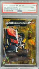 MP Motorsport F2 Team [Sapphire Gold] #105 Racing Cards 2020 Topps Chrome Formula 1 Prices