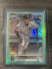 Spencer Torkelson [Aqua] Baseball Cards 2022 Topps Chrome Update Prices