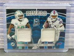 Tyreek Hill / Stefon Diggs [Blue Neon] #14 Football Cards 2023 Panini Spectra Rivals Prices