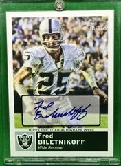 Fred Biletnikoff [Autograph] #217 Football Cards 2010 Topps Magic Prices
