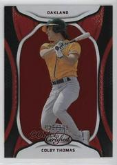 Colby Thomas [Red] #4 Baseball Cards 2023 Panini Chronicles Certified Prices
