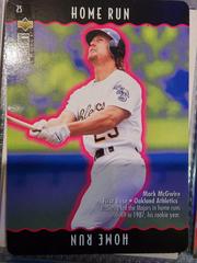 Mark McGwire [You Make, Play Homerun] #25 Baseball Cards 1996 Collector's Choice You Make Play Prices