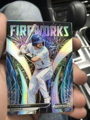 Ethan Murray [Silver Prizm] #F-EM Baseball Cards 2021 Panini Prizm Draft Picks Fireworks Prices