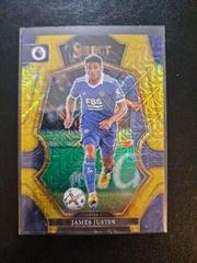 James Justin [Gold] Soccer Cards 2022 Panini Select Premier League Prices